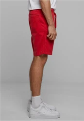 URBAN CLASSICS Stretch Twill Joggshorts Rot/Dunkelrot