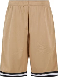 URBAN CLASSICS Mesh Shorts Beige/Khaki/Braun