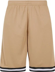 URBAN CLASSICS Mesh Shorts Beige/Khaki/Braun