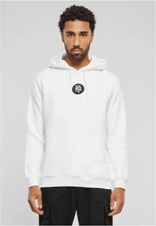 Mister Tee Kapuzenpullover NY Patch Hoody Weiß/Creme
