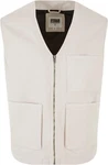 URBAN CLASSICS Sweatweste Organic Cotton Vest Khaki/Beige/Braun
