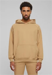 URBAN CLASSICS Kapuzenpullover Cosy Raglan Hoody Braun/Beige/Khaki