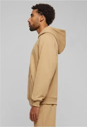 URBAN CLASSICS Kapuzenpullover Cosy Raglan Hoody Braun/Beige/Khaki