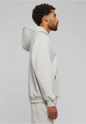 URBAN CLASSICS Kapuzenpullover Cosy Raglan Hoody Hellgrau/Grau/Khaki