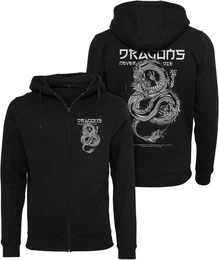 Kapuzenpullover Dragons Never Die Heavy Zip Hoody
