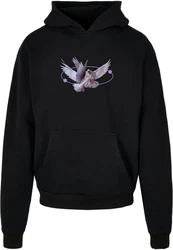 Upscale by Mister Tee Kapuzensweatshirt Vive La Liberte Oversize Hoody Schwarz/Dunkelblau/Rosa/Lila