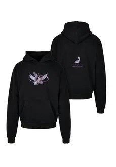 Upscale by Mister Tee Kapuzensweatshirt Vive La Liberte Oversize Hoody Schwarz/Dunkelblau/Rosa/Lila