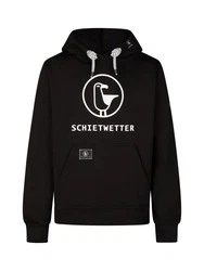 Schietwetter Kapuzenpullover Michael Herren Hoodie Lila/Schwarz