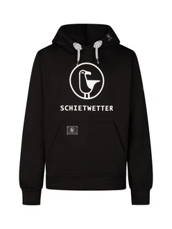 Schietwetter Kapuzenpullover Michael Herren Hoodie Lila/Schwarz