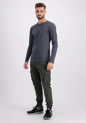 Alpha Industries Longsleeve Back Print Heavy LS 