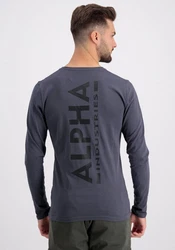 Alpha Industries Longsleeve Back Print Heavy LS 