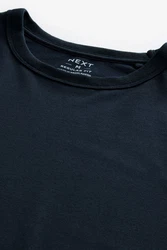 Next T-Shirt Everyday T-Shirt mit Rundhalsausschnitt Dunkelblau/Blau