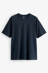 Next T-Shirt Everyday T-Shirt mit Rundhalsausschnitt Dunkelblau/Blau