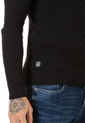 RedBridge Rollkragenpullover Gosport Schwarz