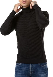 Strickpullover Red Bridge Herren Pullover Rollkragen Strickpullover