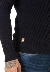 RedBridge Rollkragenpullover Gosport Dunkelblau/Schwarz