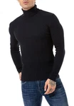RedBridge Rollkragenpullover Gosport Dunkelblau/Schwarz