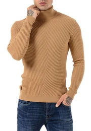 Strickpullover Red Bridge Herren Pullover Rollkragen Strickpullover