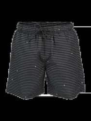 Brunotti Badeshorts Cruneco-Stripe Men Swim Shorts Schwarz