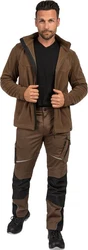 Leibwächter Fleecejacke Casual Line Polar Braun