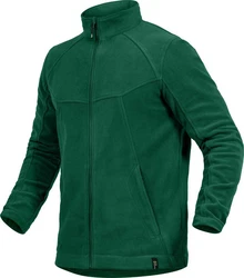 Leibwächter Fleecejacke Casual Line Polar Grün/Dunkelgrün