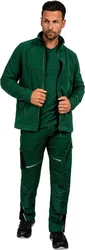 Leibwächter Fleecejacke Casual Line Polar Grün/Dunkelgrün