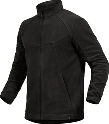 Leibwächter Fleecejacke Casual Line Polar Schwarz