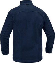 Leibwächter Fleecejacke Casual Line Polar Dunkelblau/Hellblau/Blau