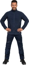 Leibwächter Fleecejacke Casual Line Polar Dunkelblau/Hellblau/Blau