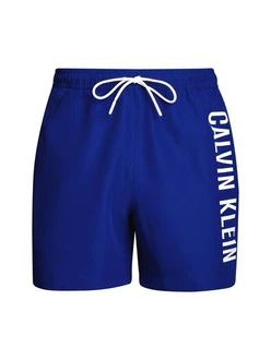 Calvin Klein Swimwear Badeshorts MEDIUM DRAWSTRING Blau/Hellblau
