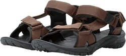 Jack Wolfskin LAKEWOOD RIDE SANDAL M Sandale Dunkelbraun/Braun/Beige/Khaki