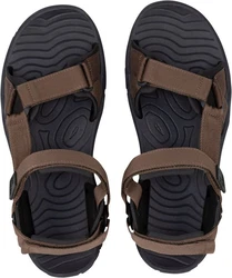 Jack Wolfskin LAKEWOOD RIDE SANDAL M Sandale Dunkelbraun/Braun/Beige/Khaki