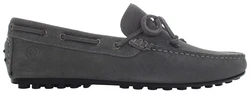 LUMBERJACK Mokassin Slipper Bootsschuh Grau/Dunkelgrau