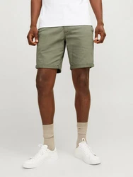 Jack & Jones Chinoshorts JPSTDAVE JJCHINO Khaki/Dunkelgrün