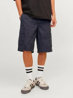 JACK & JONES Shorts JJCOLE CAMPAIGN Dunkelblau/Blau JACK & JONES Shorts JJCOLE CAMPAIGN Dunkelblau/Blau