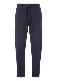 BOSS ORANGE Chino-Tapered-DS-2 Dunkelblau/Blau