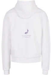 Upscale by Mister Tee Kapuzensweatshirt Vive La Liberte Oversize Hoody Weiß/Lila/Grau/Dunkelblau