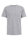 WE Fashion T-Shirt Grau/Dunkelgrau/Hellgrau