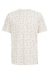 WE Fashion T-Shirt Beige/Weiß/Khaki/Creme