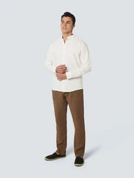 No Excess Hemd Langarmshirt Langarmhemd weiß
