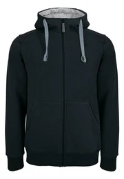 Strickfleecejacke Casual sportlicher Schnitt