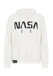 RedBridge Herren Kapuzenpullover Hoodie NASA Weiß/Dunkelblau/Beige