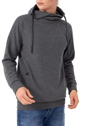 RedBridge Sweatshirt Pullover mit hohem Schalkragen Dunkelgrau/Hellgrau/Grau/Dunkelblau