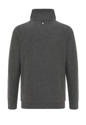 RedBridge Sweatshirt Pullover mit hohem Schalkragen Dunkelgrau/Hellgrau/Grau/Dunkelblau