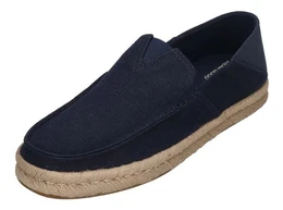 ALONSO LOAFER ROPE Espadrille Navy Heritage Canvas Suede