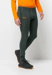 Jack Wolfskin Thermoleggings INFINITE PANTS Dunkelgrün/Grün