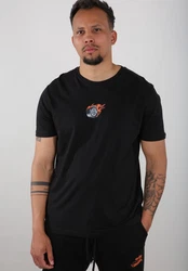 Alpha Industries Longsleeve T-Shirt Hot Wheels Back Print Schwarz/Orange/Braun
