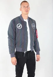 Bomberjacke Men - Bomber Jackets MA-1 NASA Rainbow Ref.