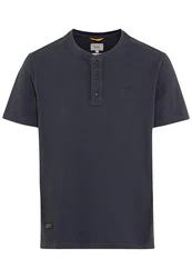 camel active T-Shirt Henley Kurzarm 