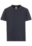 camel active T-Shirt Henley Kurzarm 